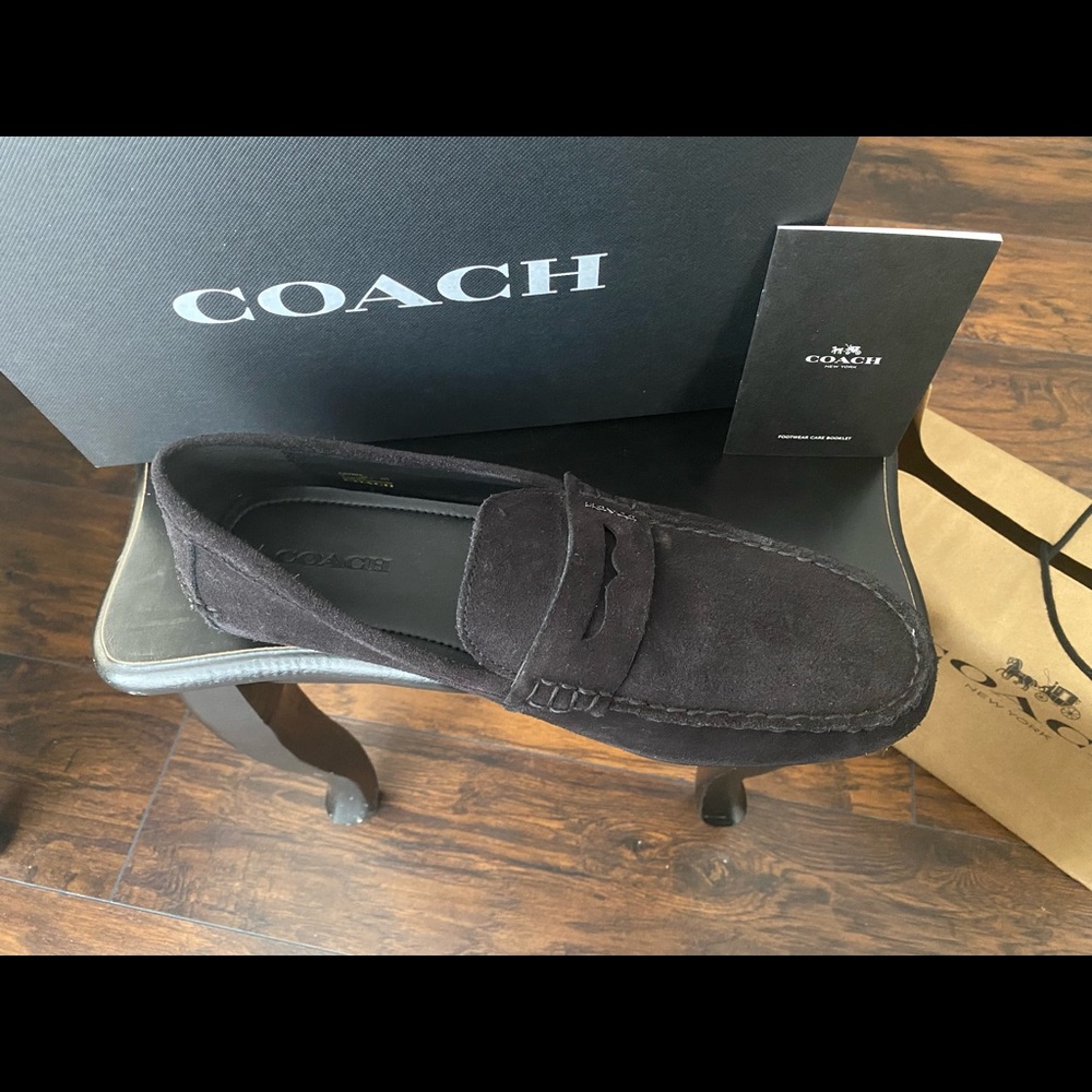 Mens Coach loafers - Picture 3 of 5